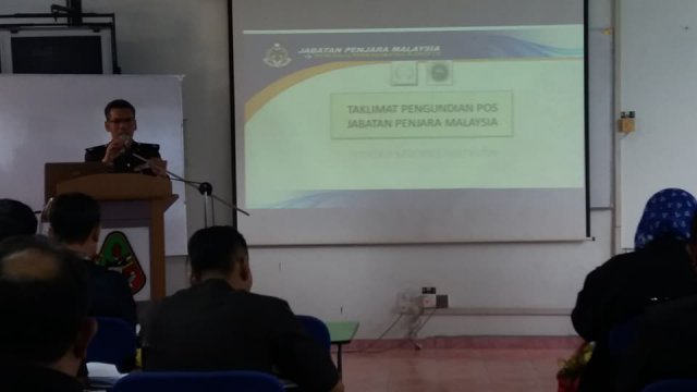 Sesi Taklimat Pengundian Pos Anggota Jabatan Penjara Malaysia