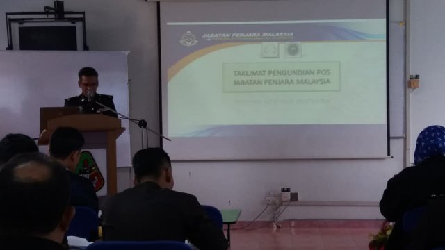 Sesi Taklimat Pengundian Pos Anggota Jabatan Penjara Malaysia