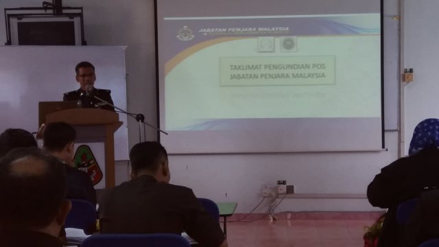 Sesi Taklimat Pengundian Pos Anggota Jabatan Penjara Malaysia